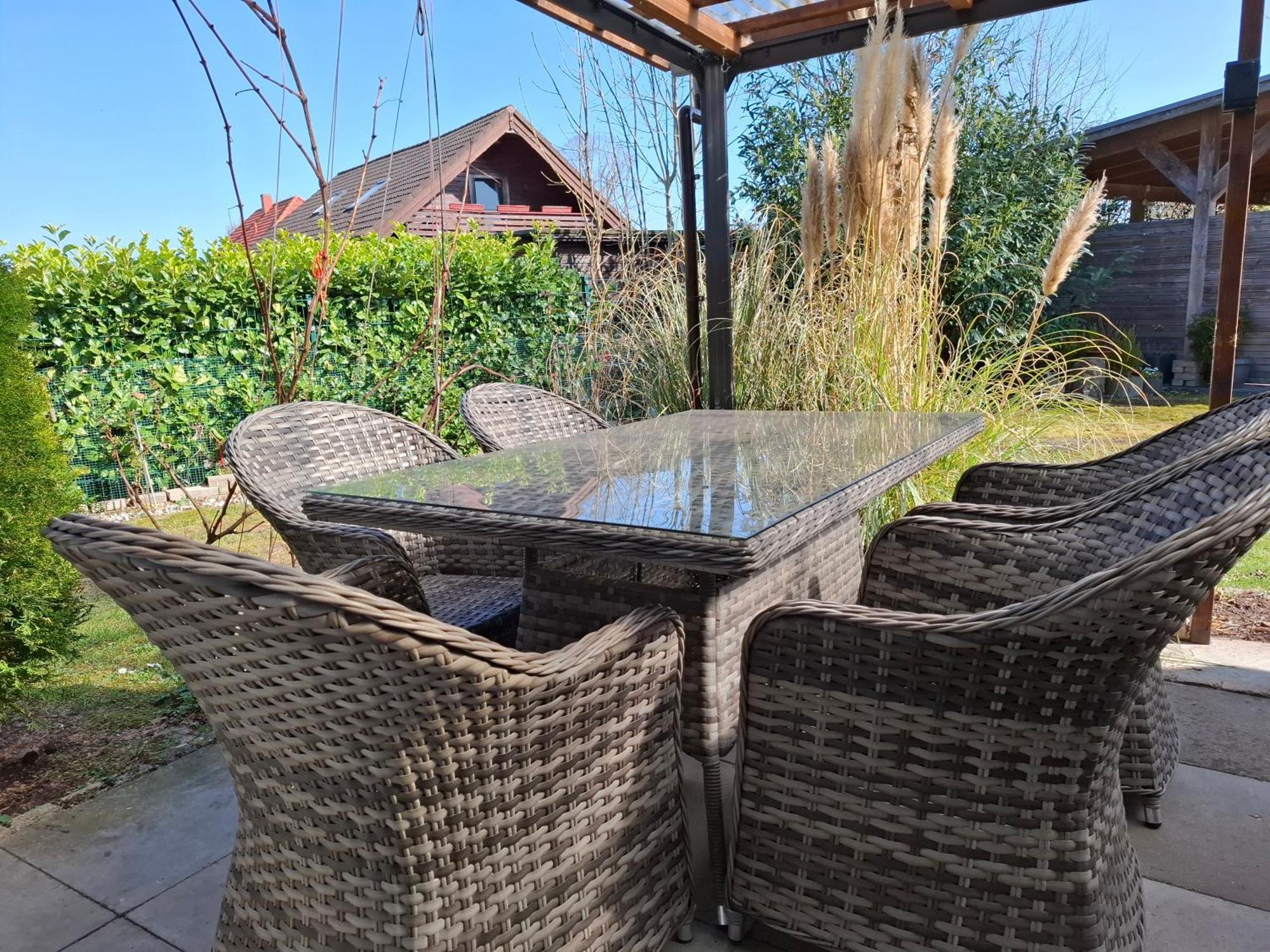 Seezeit, Ferienhaus Bis Zu 6 Personen, 500 Meter Zum Wasser, Mit Garten Hude  Экстерьер фото